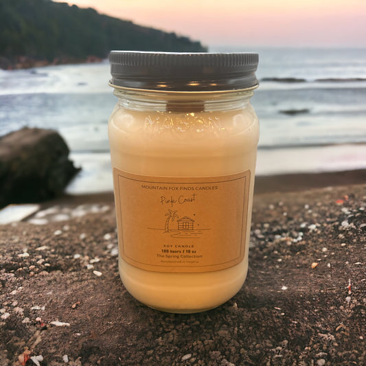 Pink Coast Candle