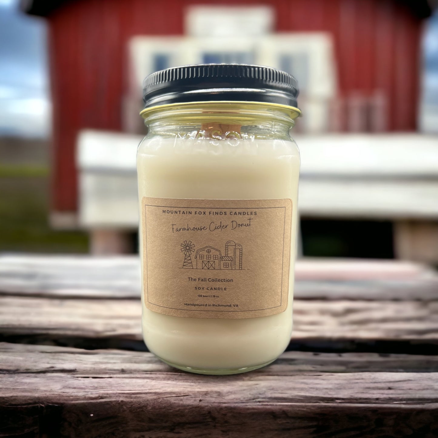 Farmhouse Cider Donut Candle