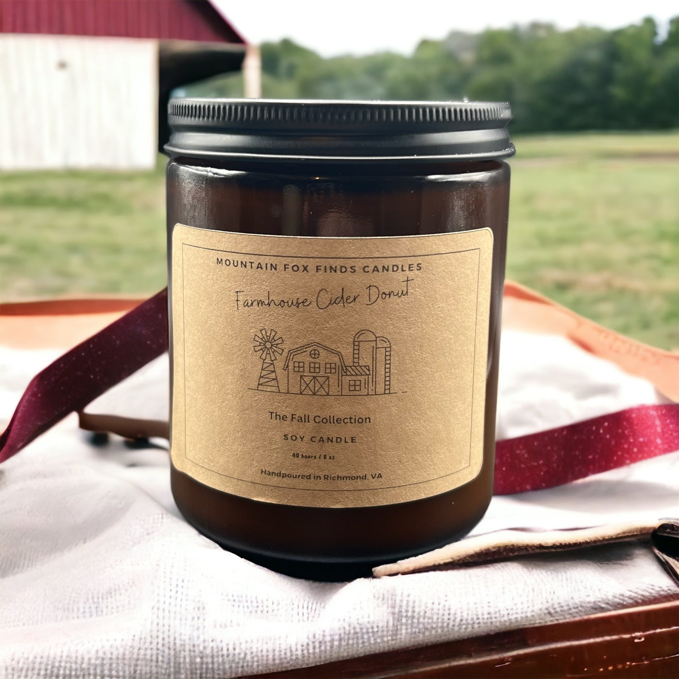 Farmhouse Cider Donut Candle
