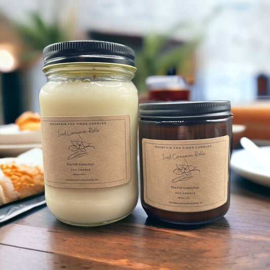 Iced Cinnamon Rolls Candle