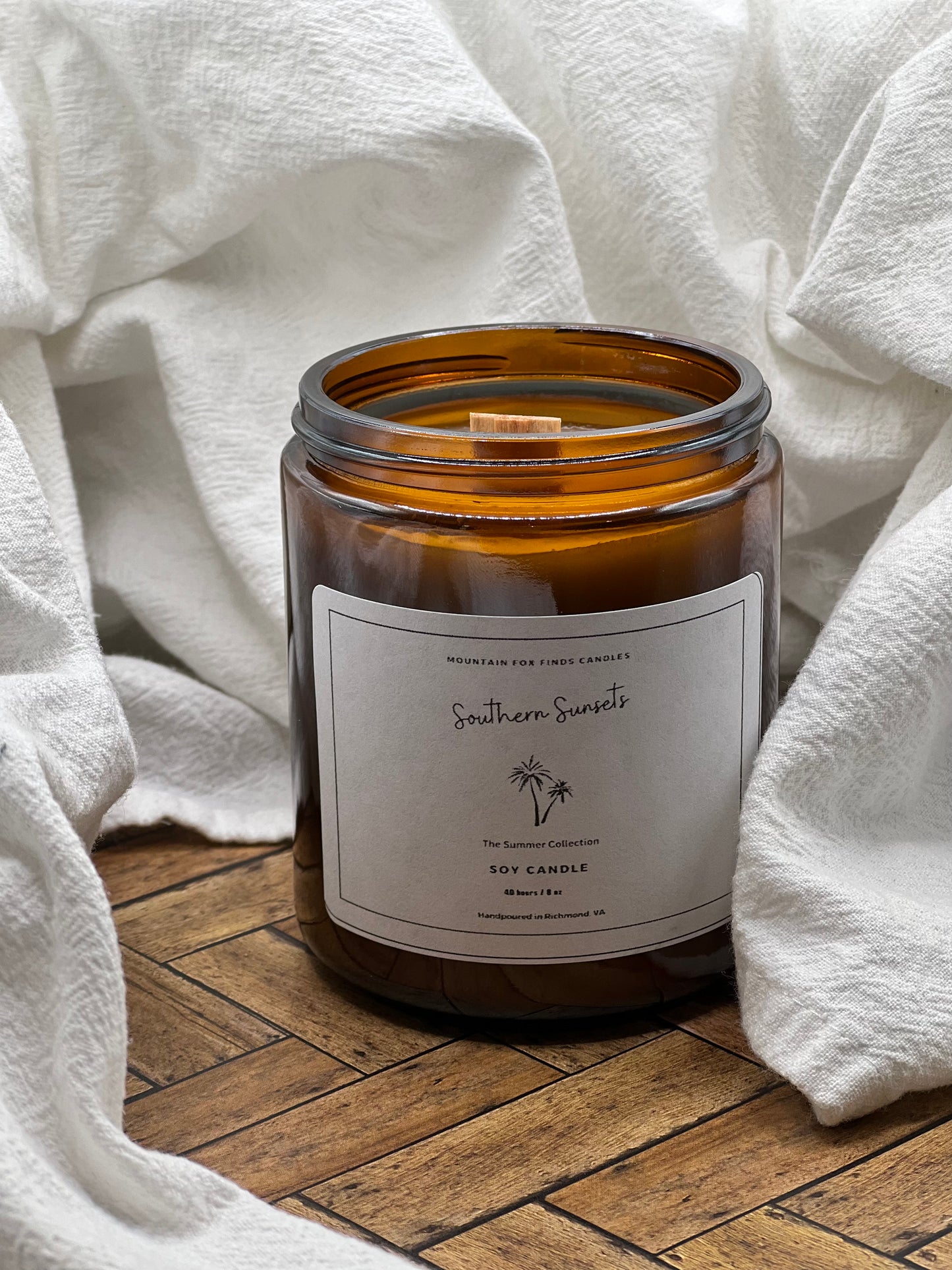 Southern Sunsets - Amber Jar Candle