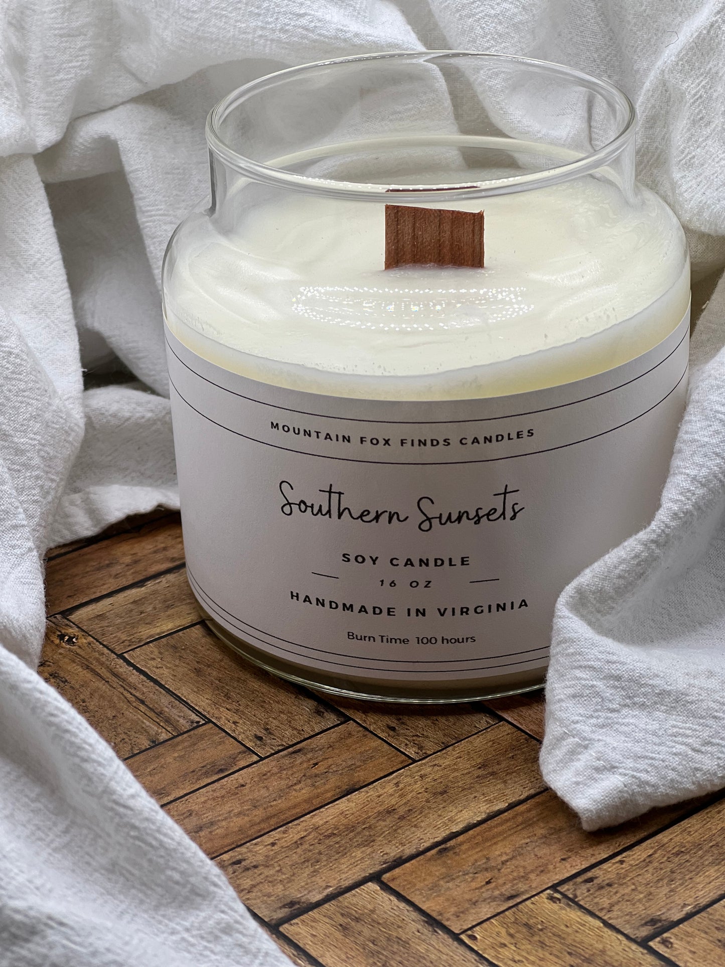 Apothecary Jar Candle - Southern Sunsets