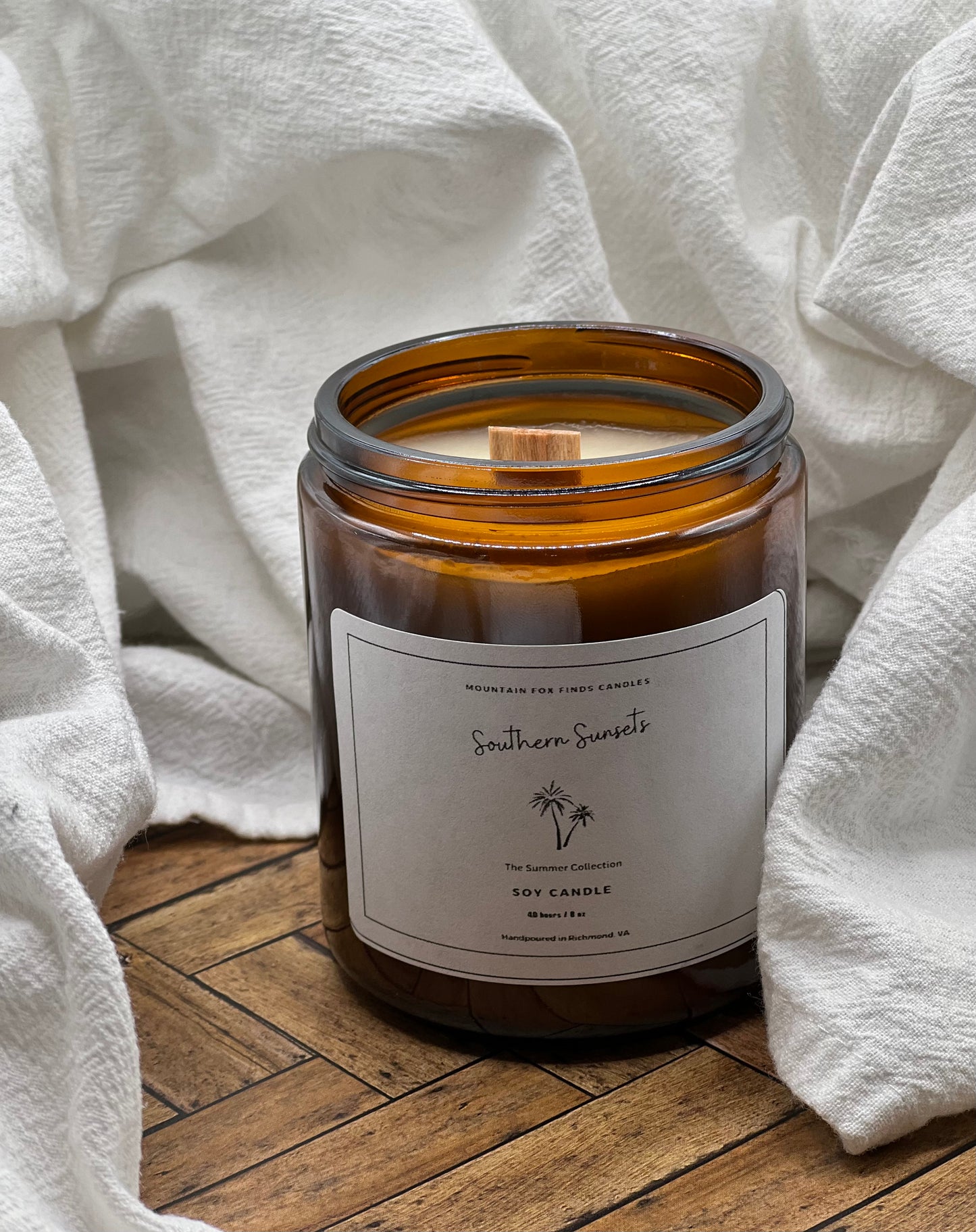 Southern Sunsets - Amber Jar Candle