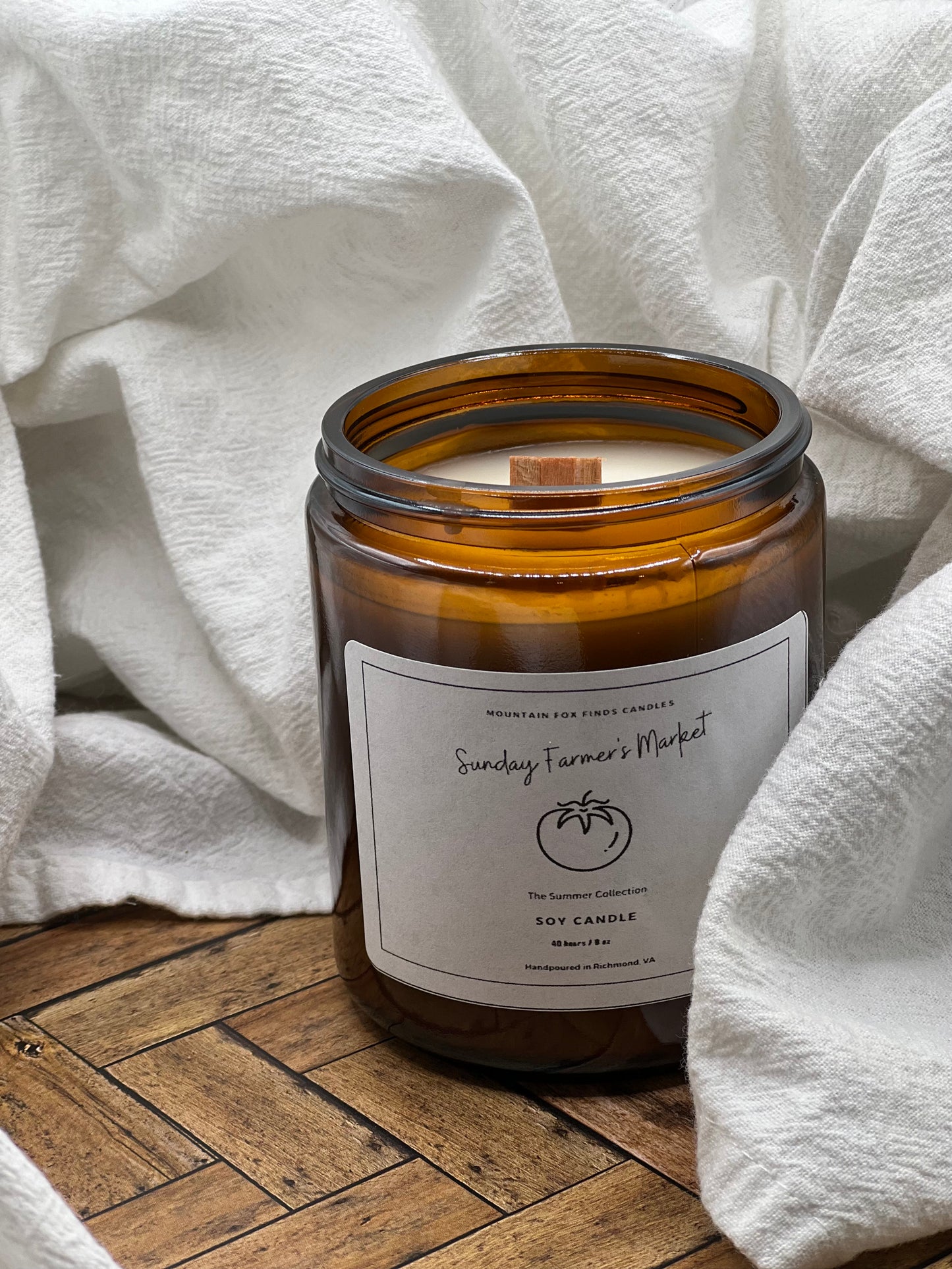Sunday Farmer’s Market - Amber Jar Candle