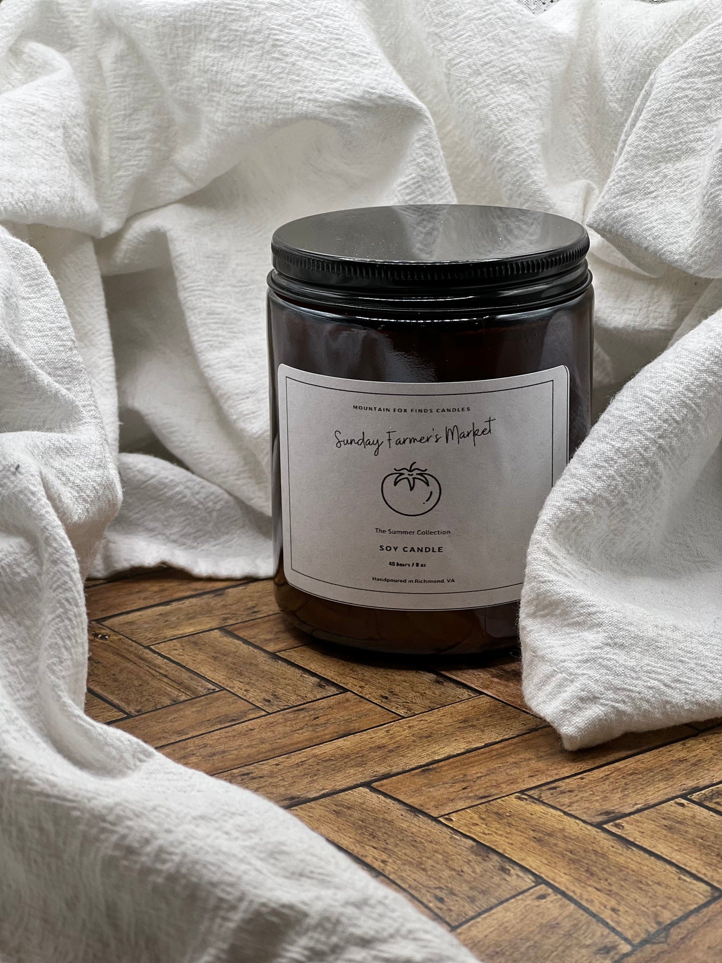 Sunday Farmer’s Market - Amber Jar Candle