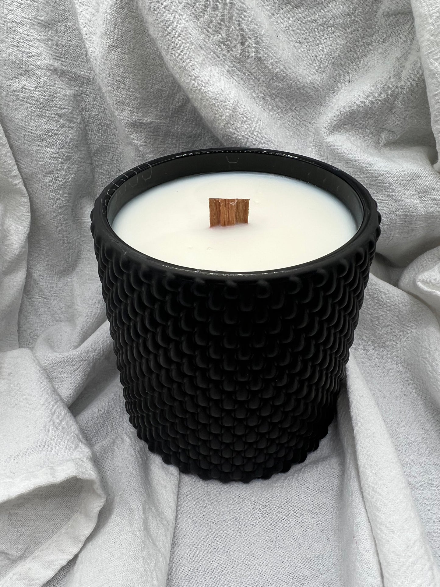 Matte Black Soy Wax Candle