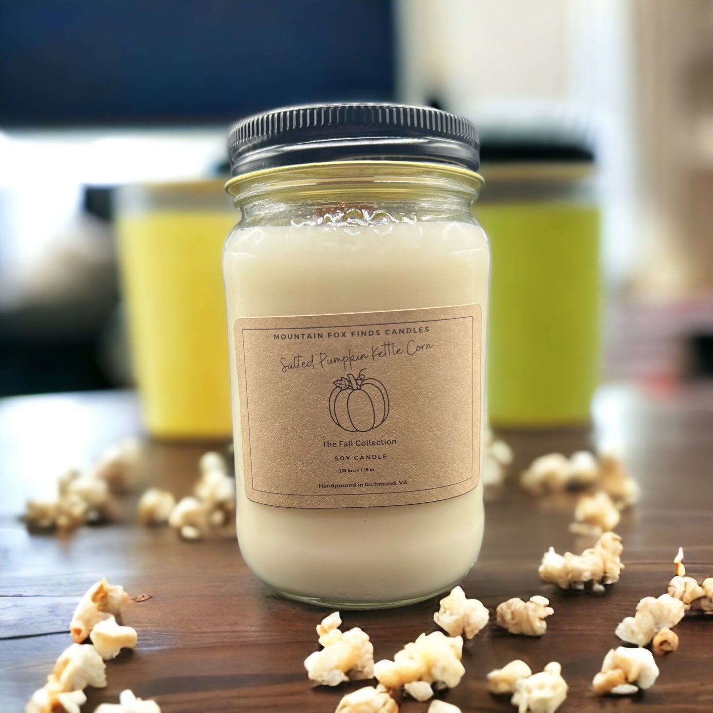 Salted Pumpkin Kettle Corn Candle