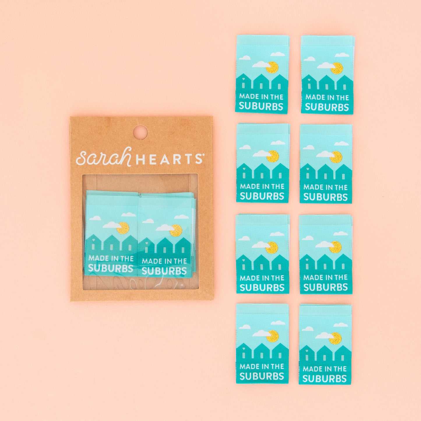 Made in the Suburbs Woven Labels