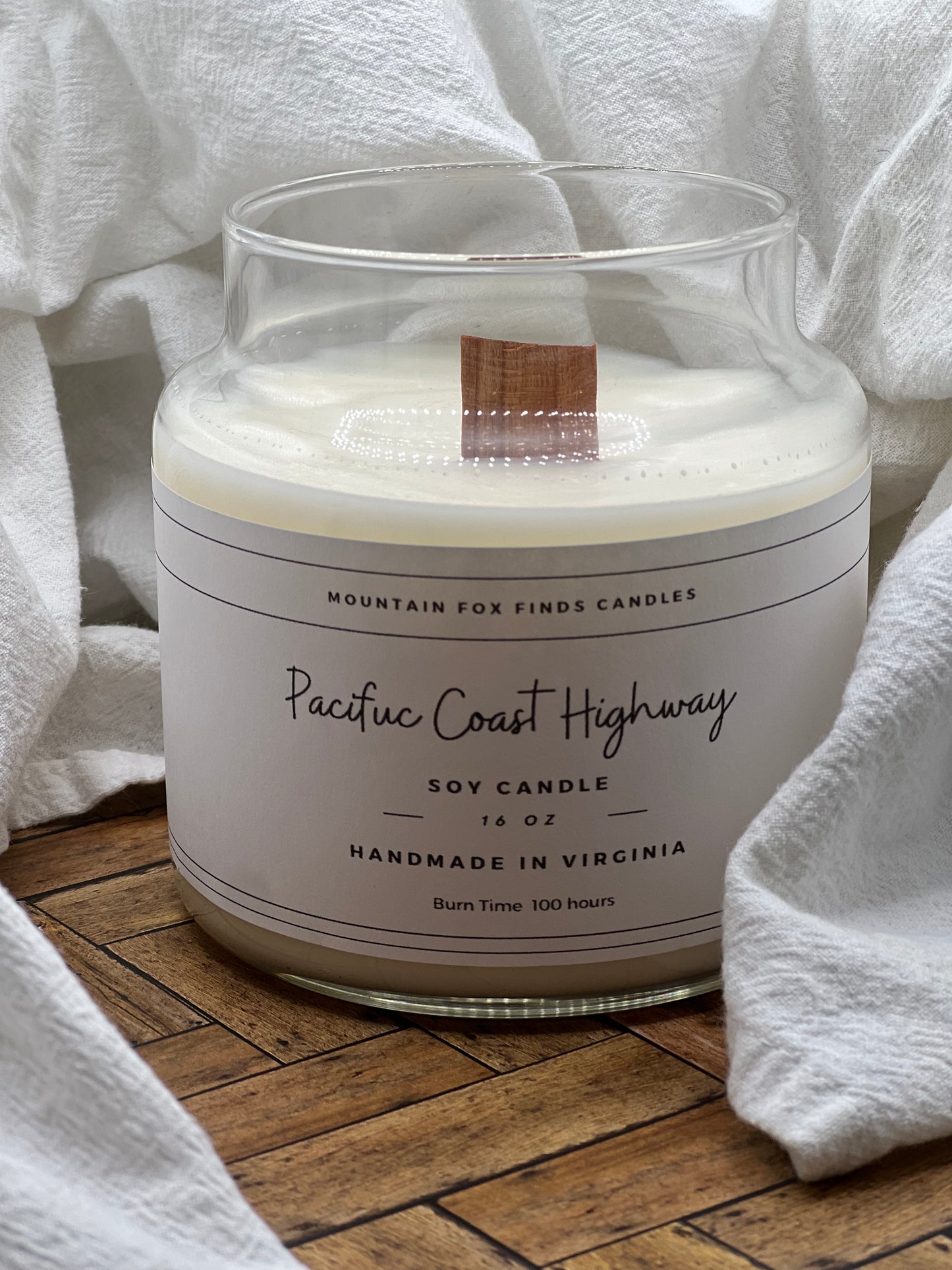 Apothecary Jar Candle - Pacific Coast Highway